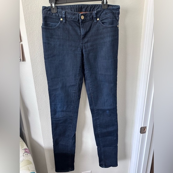 Tory Burch Blue Skinny Jean Legging - Picture 1 of 6